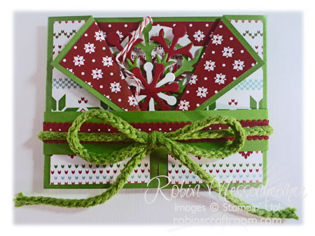 Card with Sweater Trim